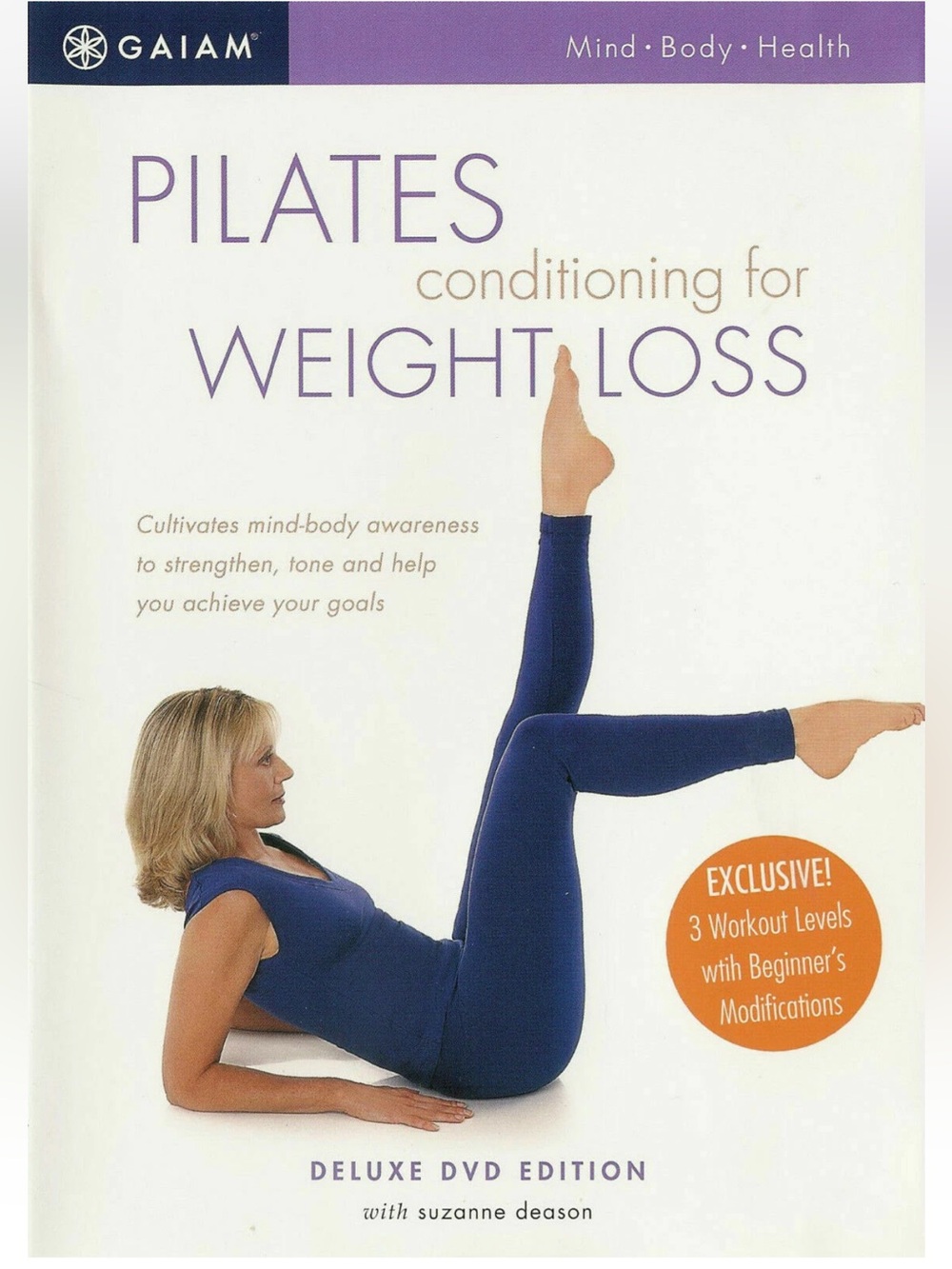 GAIAM Pilates Conditioning for Weight Loss Deluxe DVD Edition!
